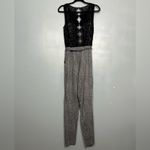 Elevenses NWT Anthropologie  Lace Medley Jumpsuit Sleeveless Jumper Women’s 6 Photo 3