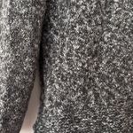 prAna Nolan Tunic Sweater Coal Gray Grey Size Small Crew Neck Braided Knit Photo 10