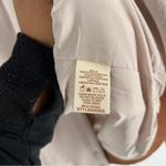 Hem & Thread Brown Pink Snap Front Varsity Bomber Jacket Metallic Sleeve Stripe Photo 10