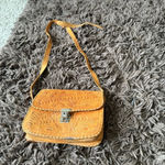 None Vintage hand tooled Mexican leather crossbody bag Photo 1