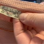 Intimately Free People size medium crop Pink Waffle Knit Long Sleeve Top Photo 2