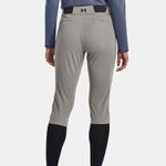 Under Armour NWT - Gray/Gray Black Women’s SOFTBALL PANTS - XLarge Photo 1