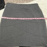 Adrienne Vittadini  grey pencil‎ skirt women’s size 6 Photo 5
