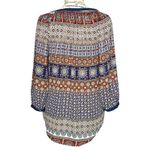 Daniel Rainn  (S) Wilcox Tie Neck Blouse - Stitch Fix 3/4 Sleeve Tassel Boho Top Photo 4