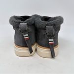 Toms Paxton Faux Fur Lined Suede Midtop Slip On Sneaker Grey Size 6.5 Photo 5