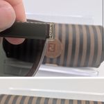 Fendi Classic  Wayfarer Sunglasses (FS5192) with Matching Case, Olive/Brown Photo 6
