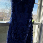 Windsor Homecoming Dress  Sequin Blue  Photo 0