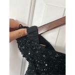 Adrianna Papell Andrianna Pappel black sexy going out dress wedding guest size 4 Photo 3