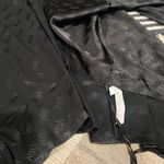 YITTY  Women's Satin Pretty Mini Robe Size Medium Iconic Black Photo 12