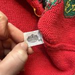 Tiara International Vtg  Large Penguin Christmas Sweater Vest Red Cottagecore Photo 6