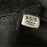 PacSun Women’s Distressed Denim Black Jacket Size XS/S Cotton Button Front Photo 7