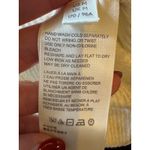 We The Free Free People  Shirt Women Medium Ivory Red Delicious Crew Neck‎ Tee Photo 10