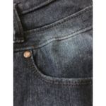 Tinseltown  Women's Juniors Mini Jean Shorts Dark Wash Zip Button Pockets Size 1 Photo 1