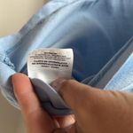 Nike Air Sky Blue Crop Top Tee Size Small Photo 3