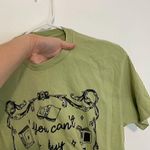 Hot Topic NEW NWT  Buy Books Boyfriend Fit T-Shirt Green Short Sleeve Tee JUNIORS Photo 6