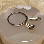 LC Lauren Conrad Bunny Ears Gold Tone Ring Photo 4