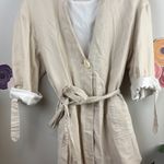 ZARA  Linen Blend Casual Jacket - Size - XS Photo 3