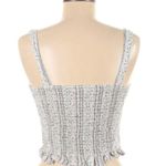 Japna  Women’s Multi Colored Polka Dot Ribbed Tank Top Size Medium NWT Photo 1