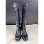 Franco Sarto  Women's Black Leather Riding Boots/Shoes Size 6.5 SKU 5263 Photo 4