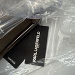 Karl Lagerfeld  PARIS Valerie Suede Hobo- Truffle Brown Photo 13