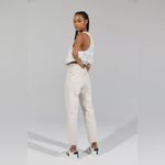 BDG Urban Outfitters  High Rise Baggy - Beige Photo 2