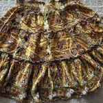 Rachel Zoe Ruffle Tiered Mini Skirt Womens Small S Floral Boho Fairy Peasant Photo 1