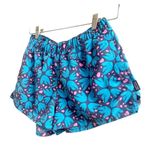 Patagonia Barely Baggies Shorts 2.5" Womens Small Pollen Confetti Blue Pockets Photo 2