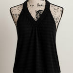 Old Navy  Active Black Halter Tank Top Size M Photo 0