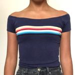 Forever 21 Multicolored Off The Shoulder Top Photo 0