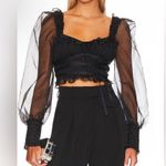 For Love & Lemons Elegant Black Top Photo 0