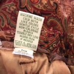 Orvis  Rich Paisley Pleated Skirt Photo 3