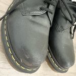Dr. Martens Doc Martens 1461 Virginia Leather Shoes in Black Womens Size 5 Photo 3