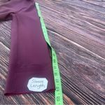 Chico's Travelers Sz 1 (Med 8-10) Open Front Jacket Deep Merlot Blazer Pockets Photo 7