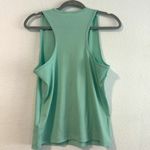 Lacoste Women's Ultra Dry Rib Knit Tank 10/42 Slim Fit NWT Mint Photo 8