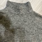 AQUA NWOT  Gray Mock Neck Sweater Dress - 100% Exclusive Photo 4