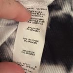 Fifteen Twenty  Black & Navy Tie Dye Asymetrical Tank Top Photo 6