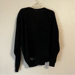 Vintage floral embroidered sweater cardigan • grandma’s favorite • flower garden Size L Photo 3