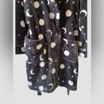 Sonoma Goods For Life Gray Celestial Bathrobe Soft Fleece Size Small Short Cozy Photo 3