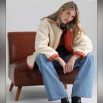 Wrangler x Anthropologie Reversible Sherpa Jacket Photo 5