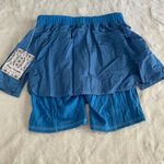 Free People nwt new movement blue skort size extra small XS Photo 2