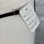 Tamsc Black Lace Halter Crop Top Size L Photo 2