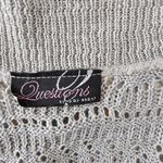 Cropped Knit Sweater Shrug Gray Color One Size Size undefined Photo 4