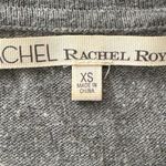 Rachel Roy Margaret Gray cowl neck long sleeve cotton Sweater, size XS relaxing Photo 2