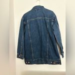 Gap  Dark Blue Denim Jacket oversized size S NWT 100% cotton Photo 5