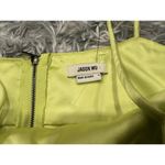 Jason Wu Lime Satin Crop Top Small S FLAW Photo 3