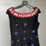 Moschino  Cheap and Chic Line Made In Italy Elephant Beaded Sequin Dress size 8 Photo 4