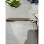 MNG Wallet and Vegan Leather Quilted clutch Wristlet Beige Tan Photo 10
