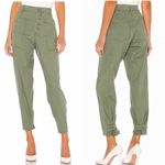 Pistola High Rise Tammy Pant Ankle Trouser Sea Mist Green Plus Size 32 Photo 7