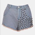 ASTR  Studded Denim Shorts‎ Photo 1