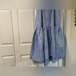 Adam Lippes  x RTR Sleeveless Square Neckline High Low Swing Dress Size 12 Photo 4